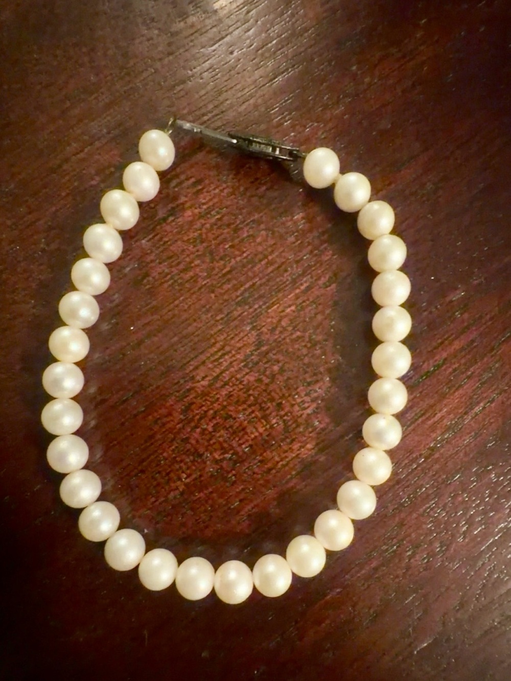 Classic Pearl Bracelet - Cream Pearls